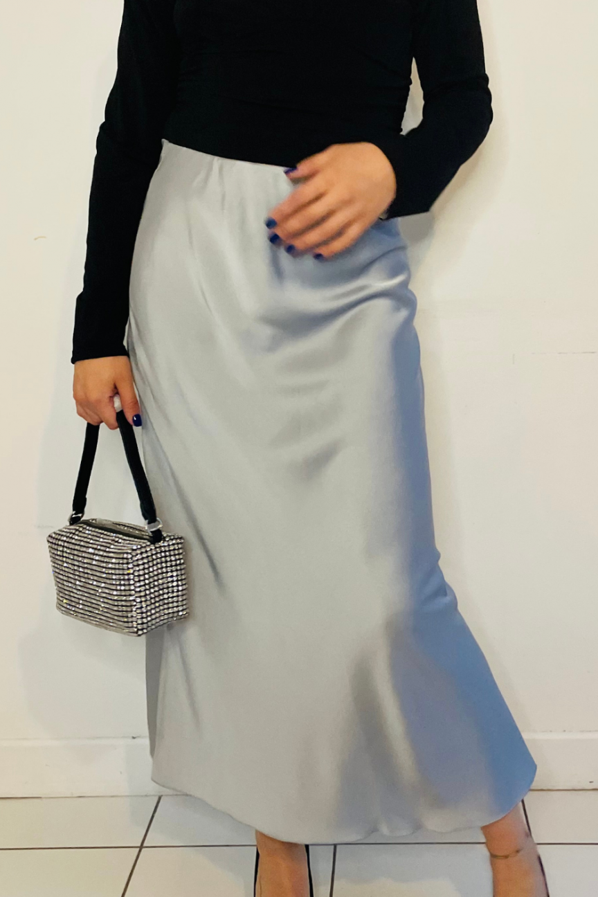 JUPE CAROLINE - GRISE