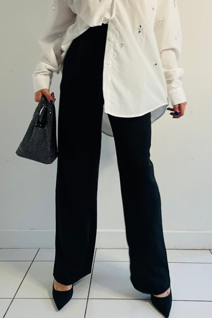 PANTALON ÉLÉNA - NOIR