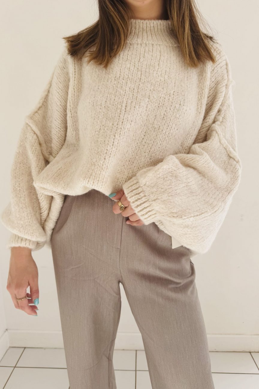 PULL LOU - BEIGE