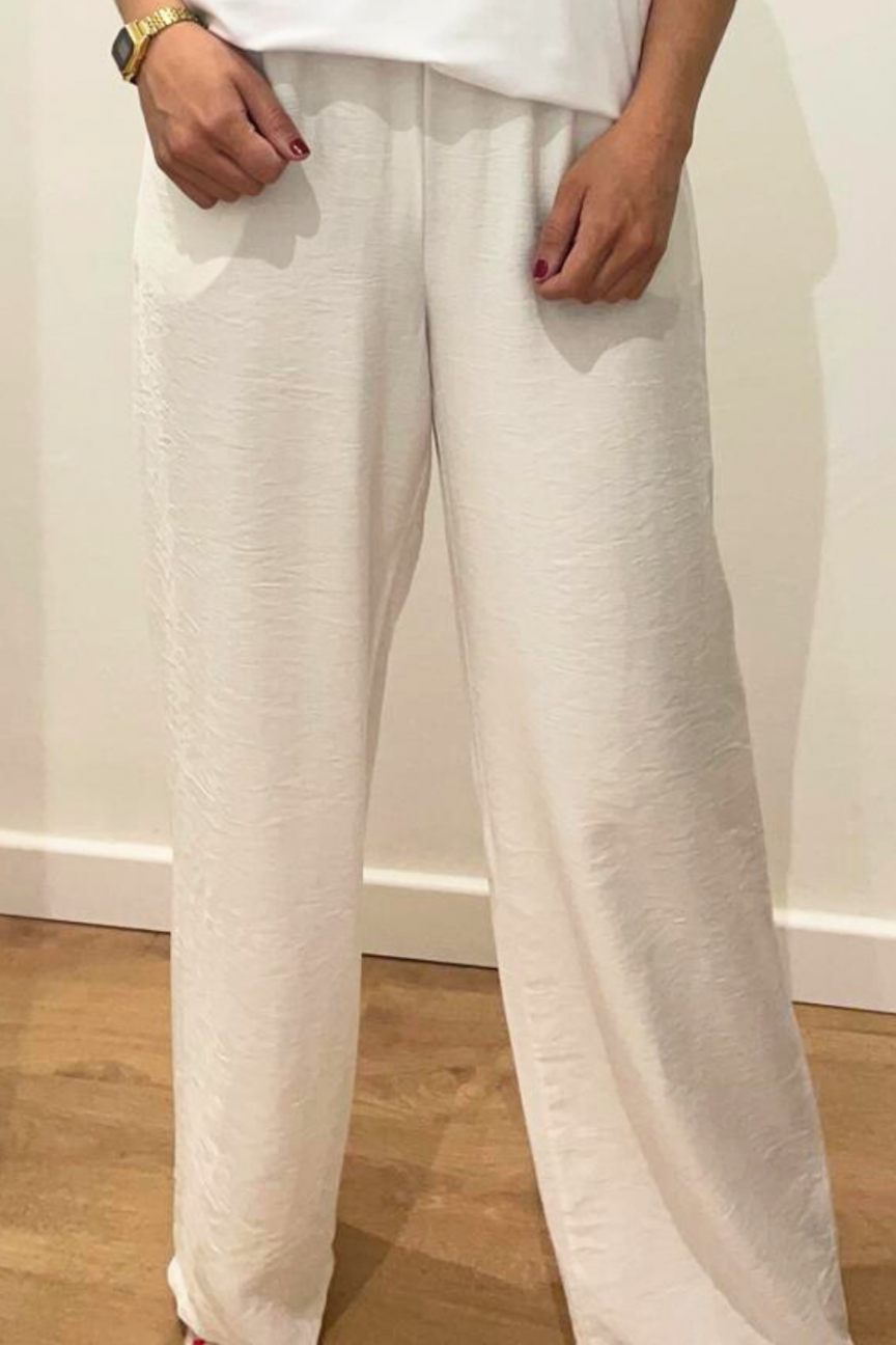 PANTALON LIA - BLANC