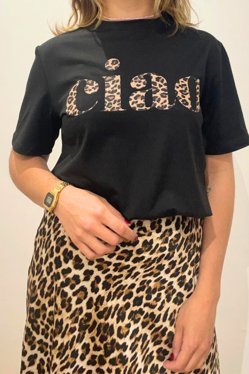 T-SHIRT BELLA - NOIR