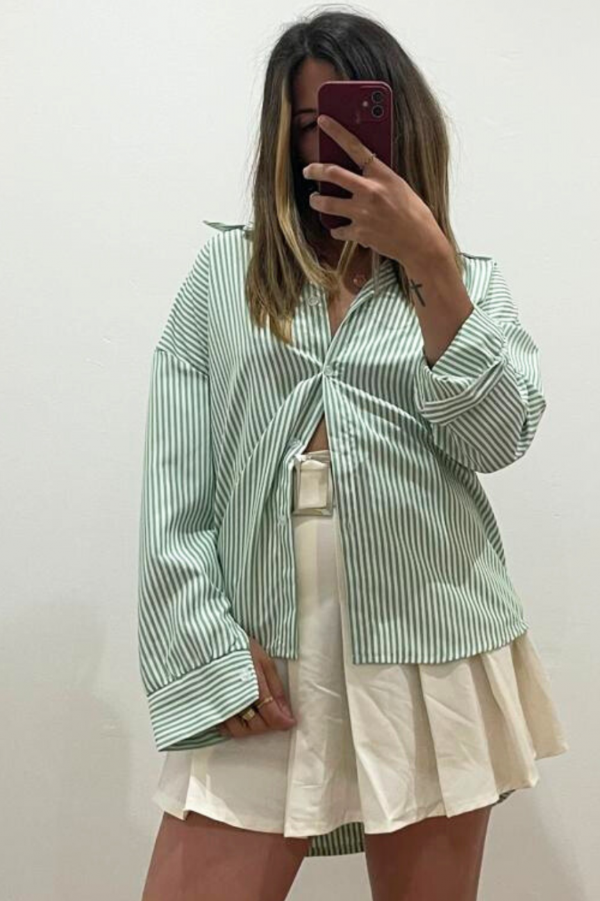 CHEMISE NOA -  VERTE