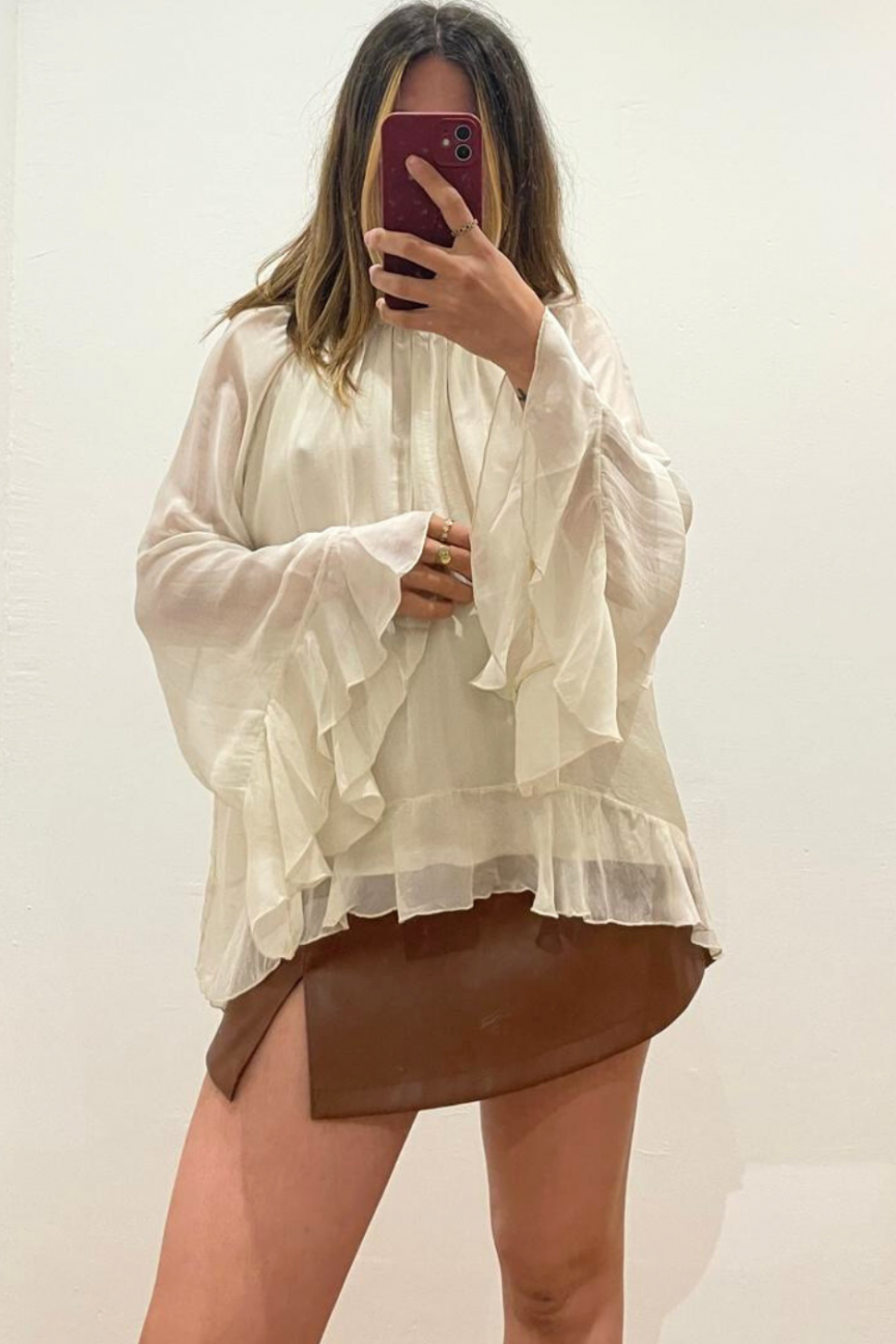 BLOUSE DELPH - CRÈME