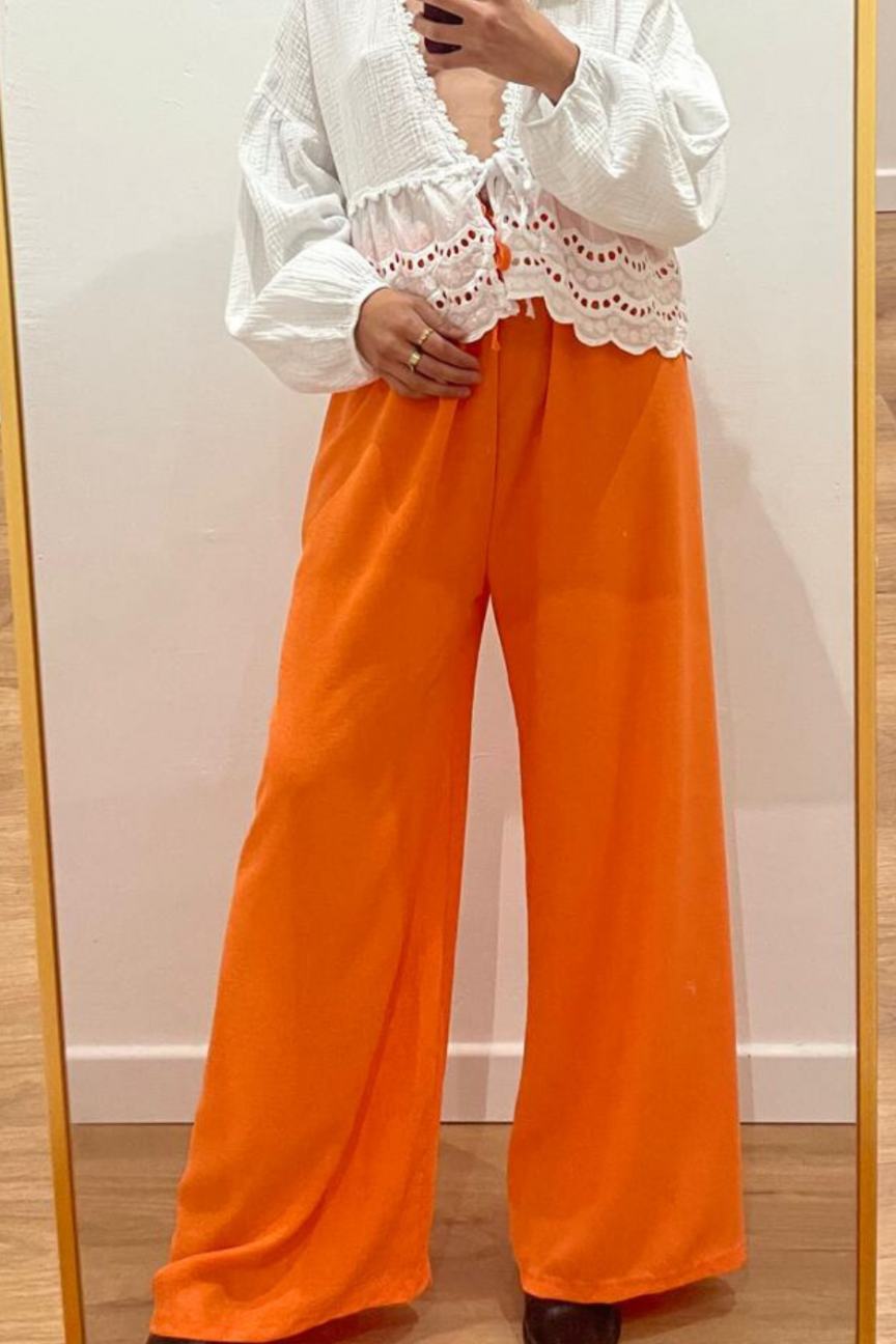 PANTALON OCÉ - ORANGE