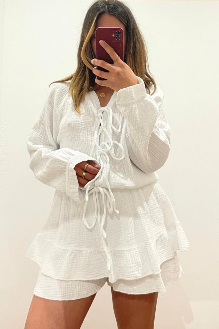 COMBISHORT DALIA - BLANCHE